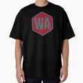 Washington Hex Gray Scarlet T-Shirt - Graphic Print Unisex - T-Shirt, Sweatshirt, Hoodie