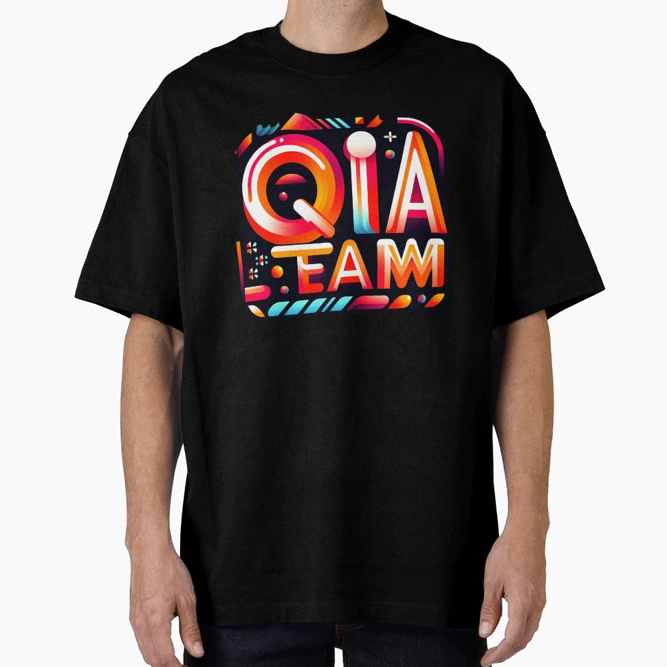 Qa Team T-Shirt - Casual Everyday Wear for Adults - T-Shirt, Sweatshirt, Hoodie