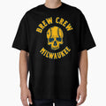 Brew Crew Skull T-Shirt - Trendy Graphic Unisex - T-Shirt, Sweatshirt, Hoodie