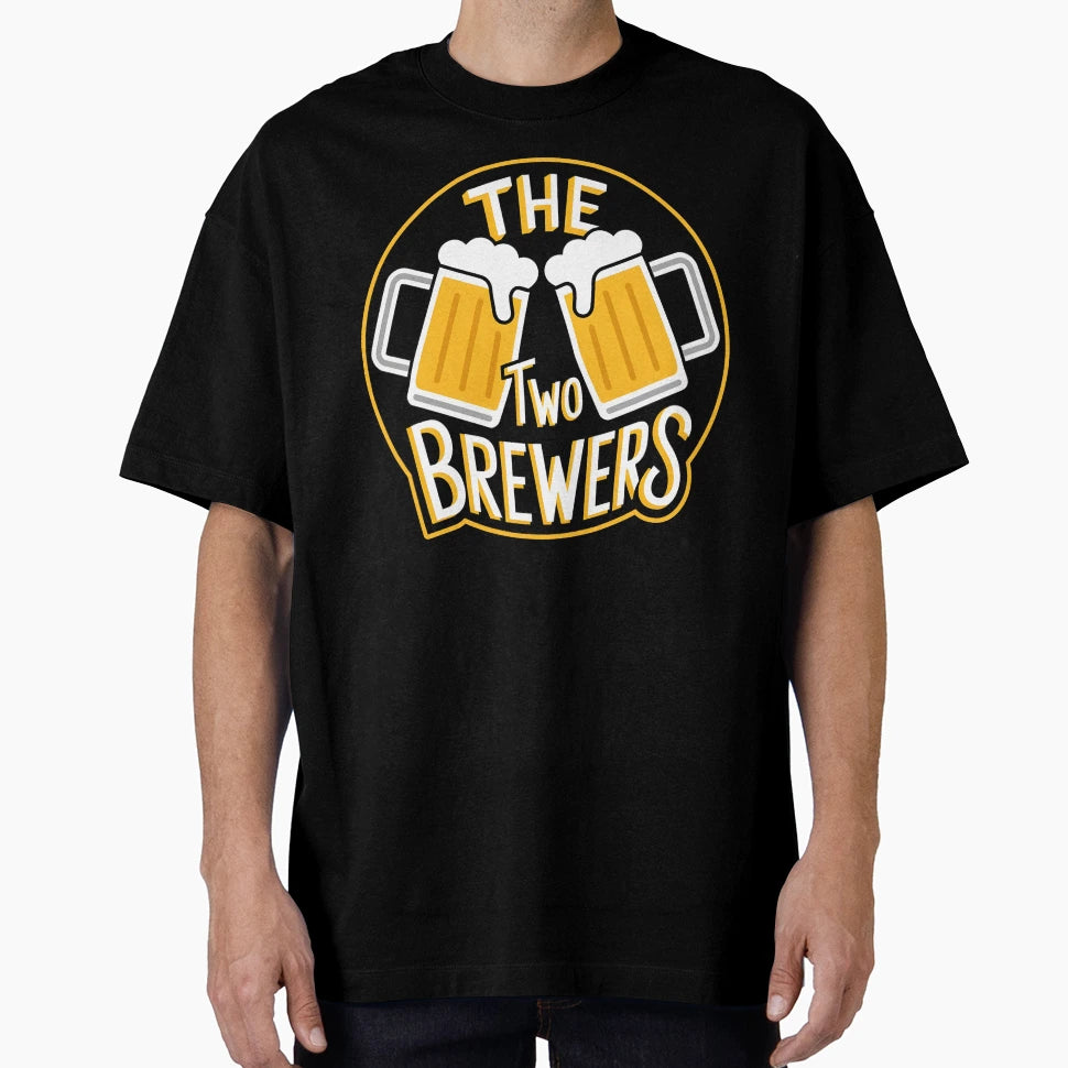 Two Brewers T-Shirt - Aesthetic Graphic Unisex - T-Shirt, Sweatshirt, Hoodie