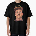 Happy Face Universe Your Hair Painting T-Shirt - Novelty Apparel Men Women - T-Shirt, Sweatshirt, Hoodie