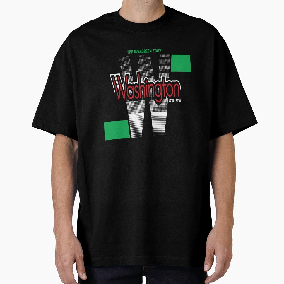 Evergreen State Washington T-Shirt - Unique Graphic for Adults - T-Shirt, Sweatshirt, Hoodie