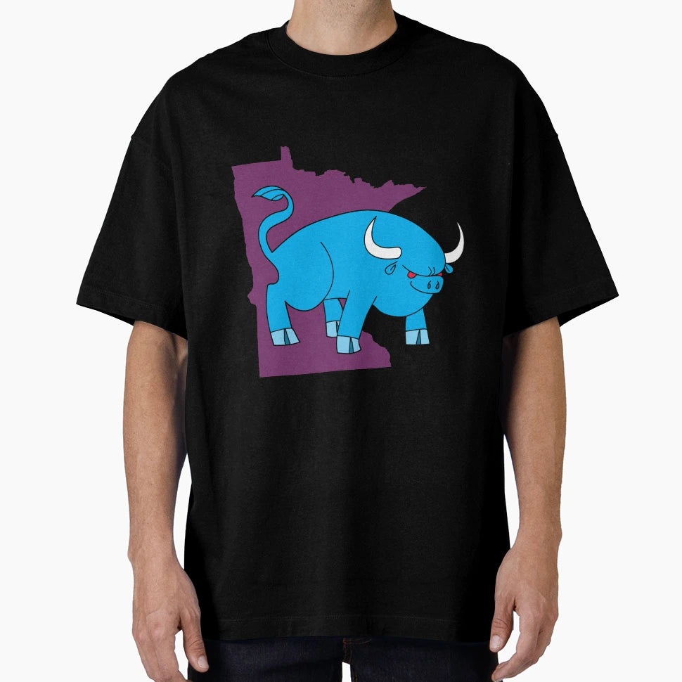 Babe Blue Ox Seeing Red Minnesota T-Shirt - Casual Everyday Wear Men Women - T-Shirt, Sweatshirt, Hoodie