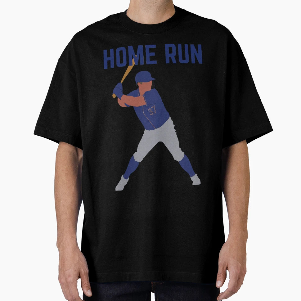 Baseball Player Home Run T-Shirt - Unique Graphic Men Women - T-Shirt, Sweatshirt, Hoodie