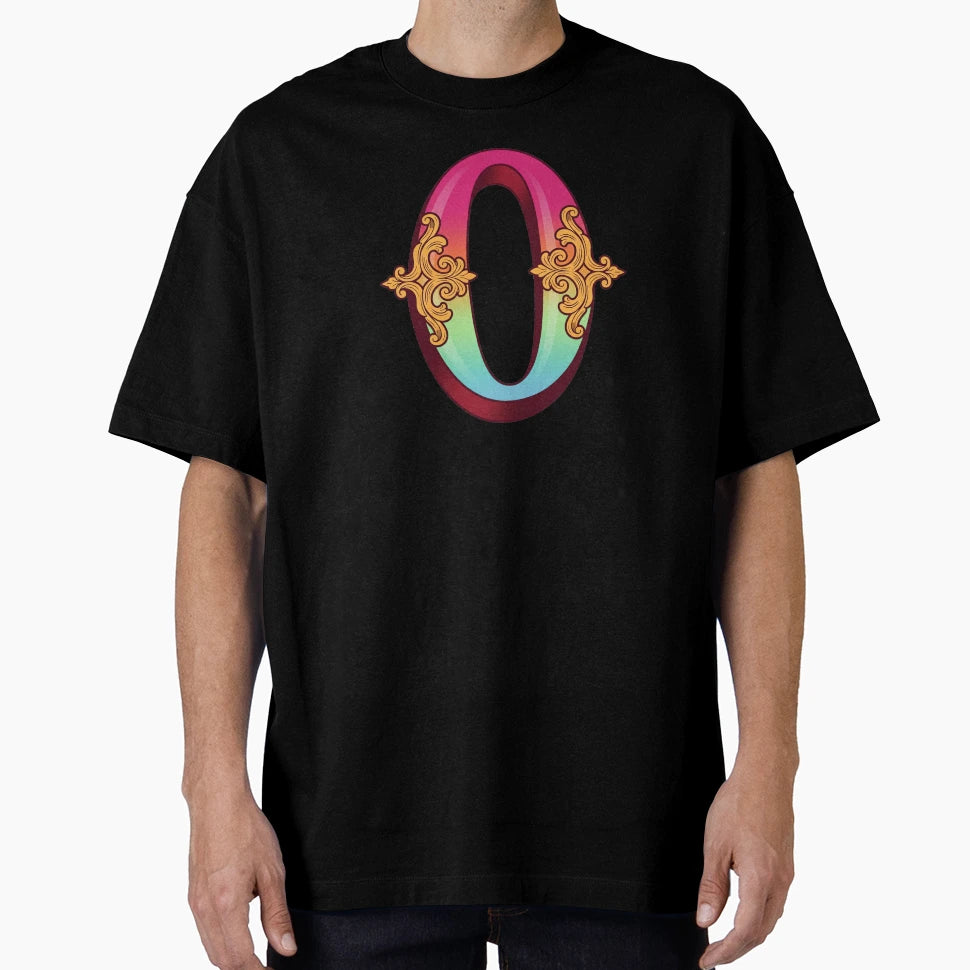 Letter O T-Shirt - Custom Art Print Men Women - T-Shirt, Sweatshirt, Hoodie