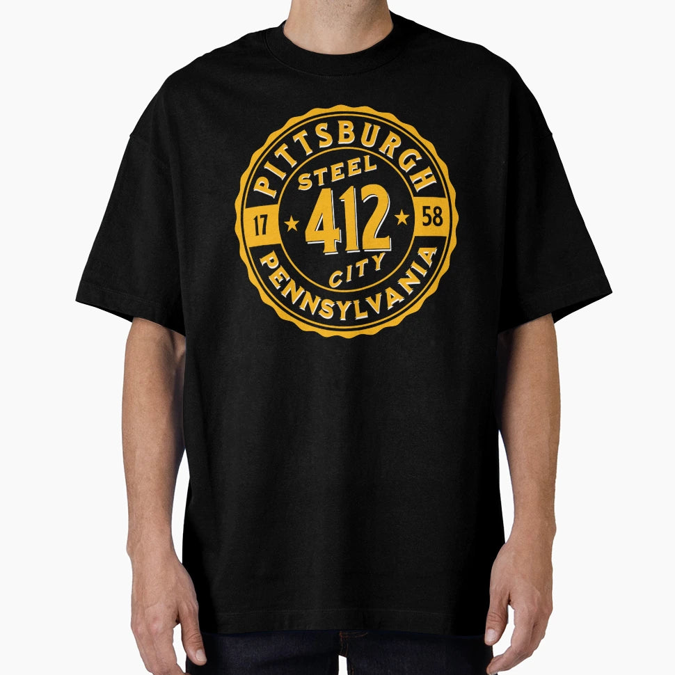Pittsburgh Pennsylvania Steel City T-Shirt - Streetwear Style for Adults - T-Shirt, Sweatshirt, Hoodie