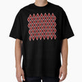 Red Diamond Pattern T-Shirt - Unique Graphic for Adults - T-Shirt, Sweatshirt, Hoodie