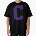 Alphabet Purple C Sports Letter C T-Shirt - Fun Novelty Design for Adults - T-Shirt, Sweatshirt, Hoodie