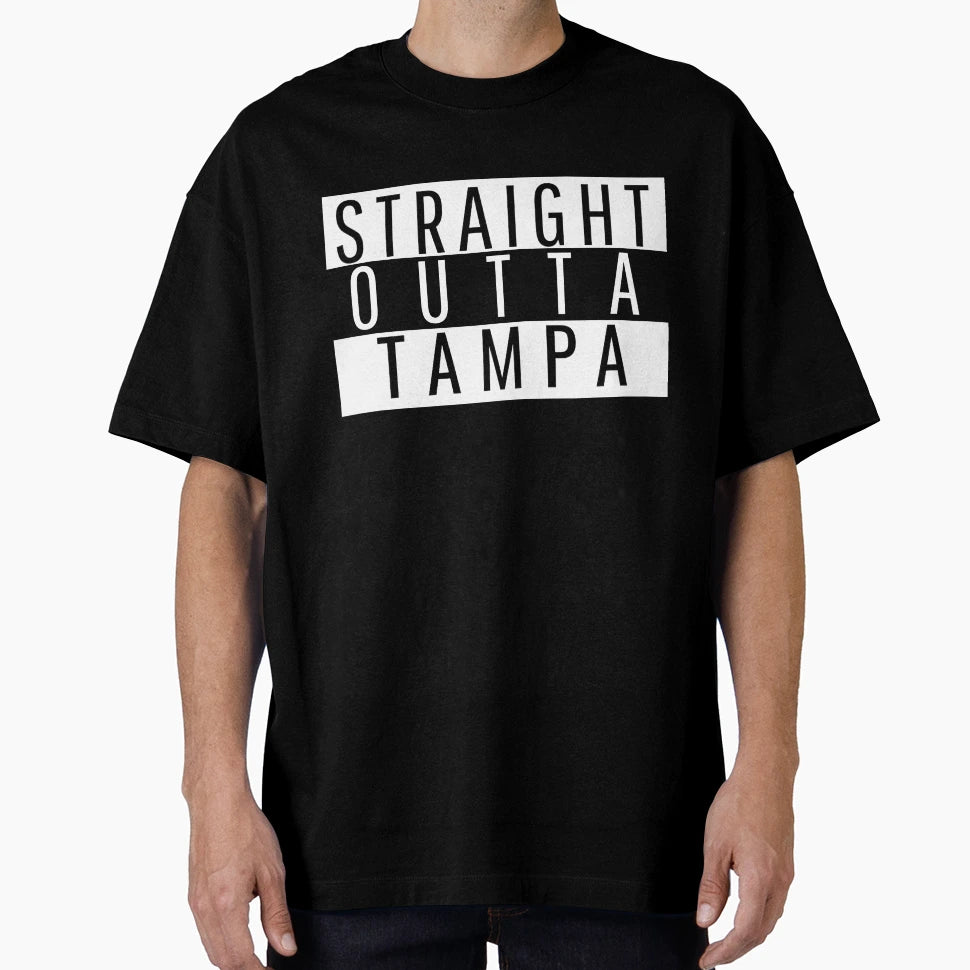 Straight Outta Tampa T-Shirt - Aesthetic Graphic Men Women - T-Shirt, Sweatshirt, Hoodie