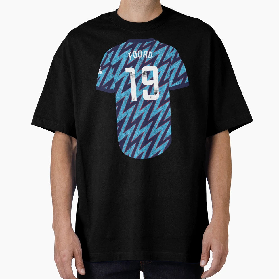 Caitlin Foord Football Illustration T-Shirt - Graphic Print Unisex - T-Shirt, Sweatshirt, Hoodie