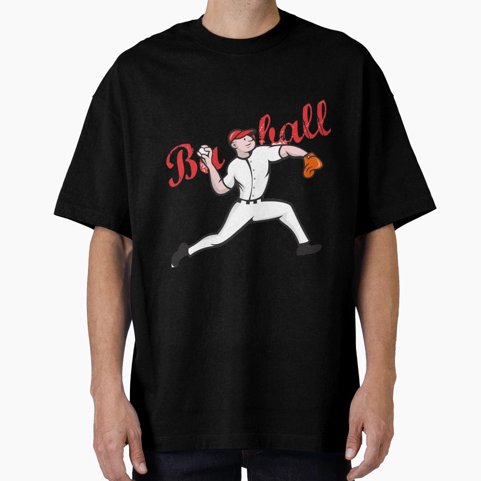 Baseball Player Fan T-Shirt - Novelty Apparel for Adults - T-Shirt, Sweatshirt, Hoodie