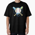 Trippy Melting Baseball And Bats T-Shirt - Graphic Print Men Women - T-Shirt, Sweatshirt, Hoodie