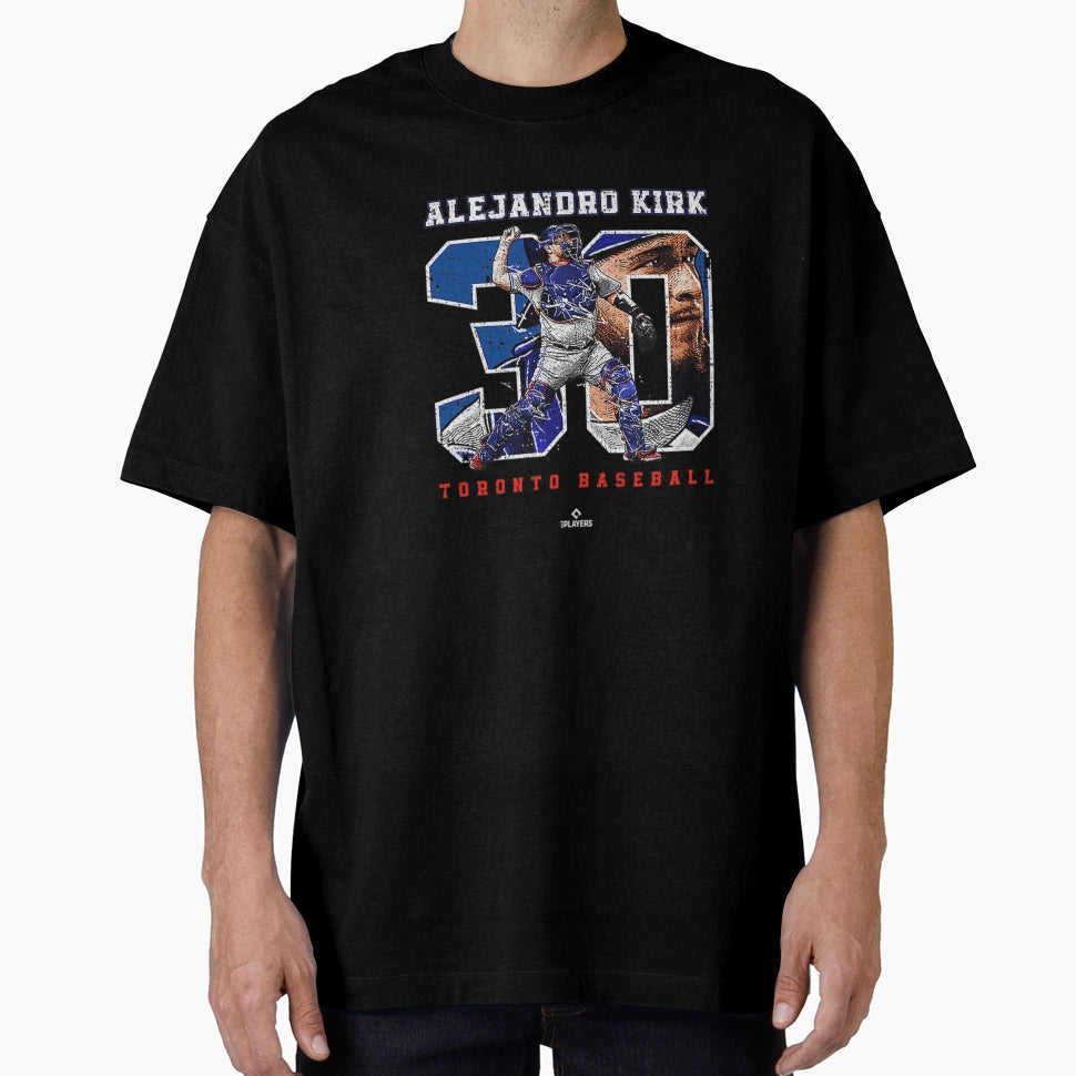 Number And Portrait Alejandro Kirk T-Shirt - Streetwear Style Men Women - T-Shirt, Sweatshirt, Hoodie