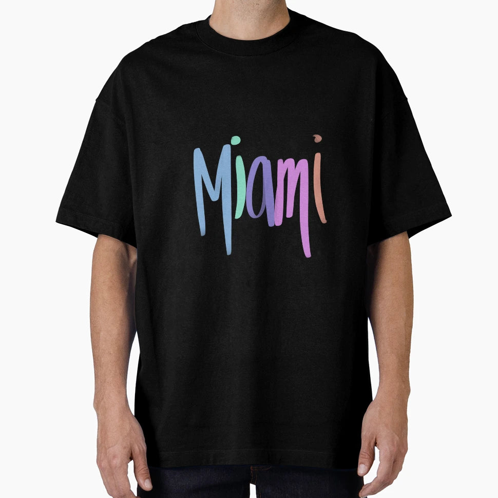Miami T-Shirt - Graphic Print Men Women - T-Shirt, Sweatshirt, Hoodie
