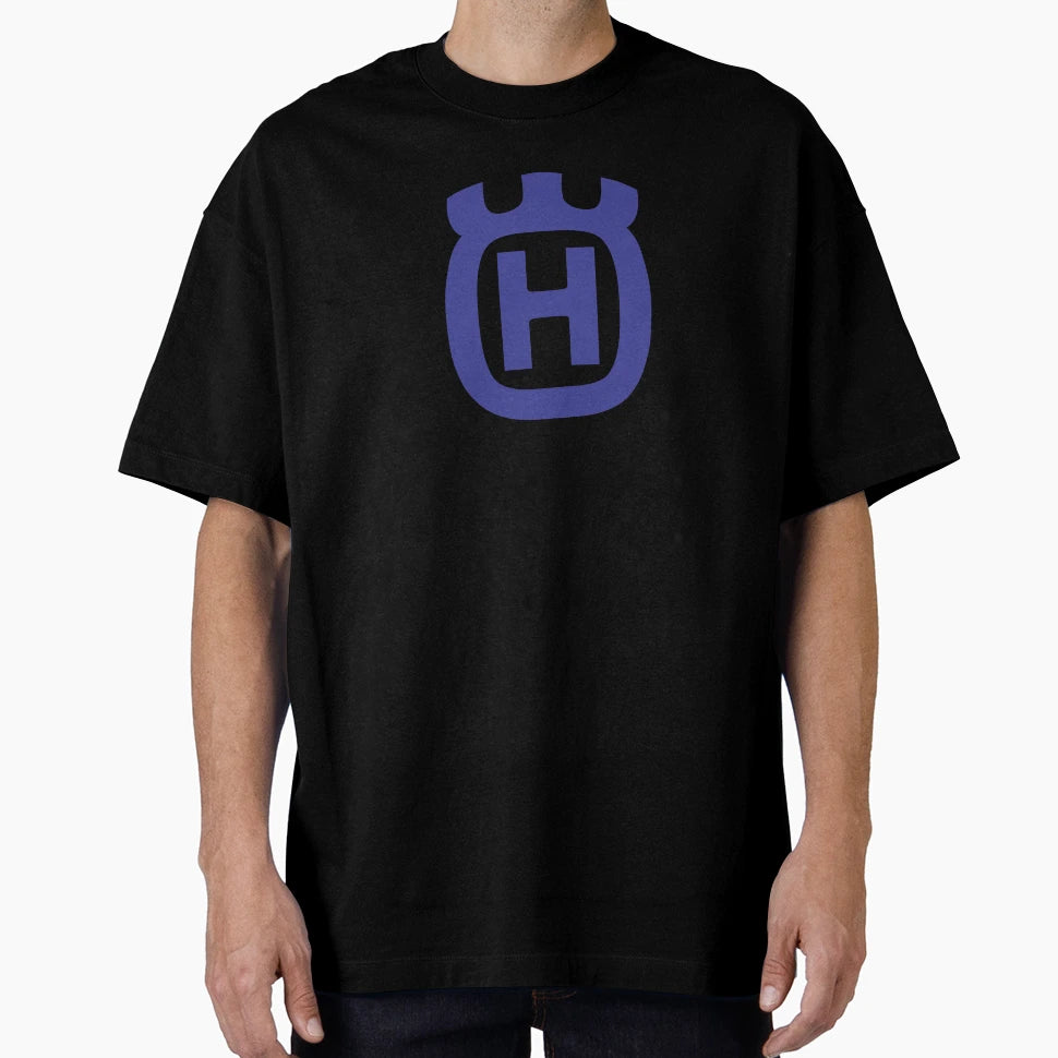 Blue Bike Husqvarna Motorbikes T-Shirt - Casual Everyday Wear Men Women - T-Shirt, Sweatshirt, Hoodie