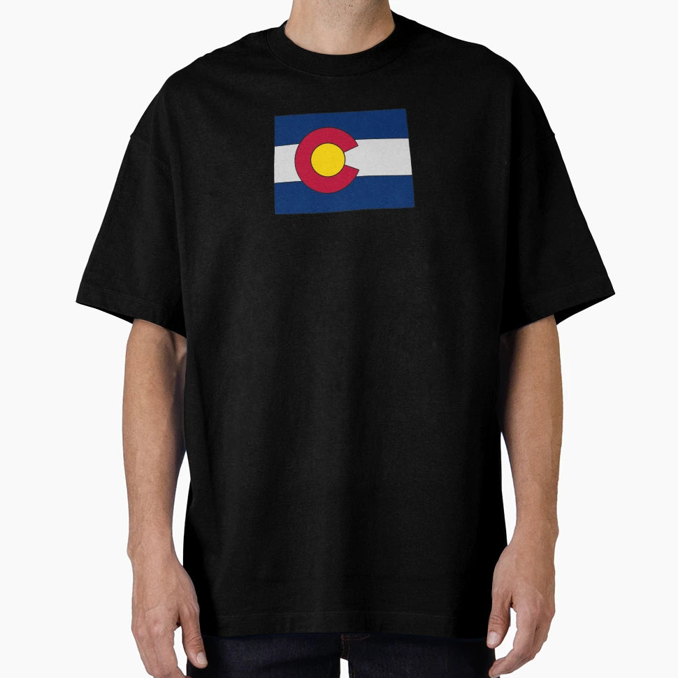 Colorado Flag T-Shirt - Streetwear Style for Adults - T-Shirt, Sweatshirt, Hoodie