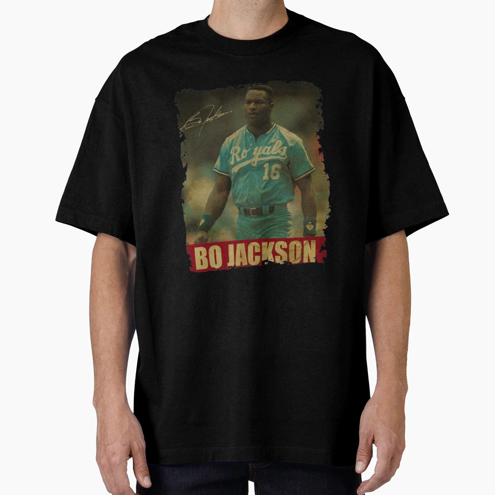 Bo Jackson New T-Shirt - Unique Graphic Men Women - T-Shirt, Sweatshirt, Hoodie