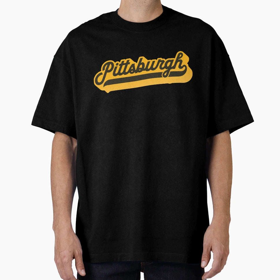Pittsburgh Baseball Logo T-Shirt - Custom Art Print for Adults - T-Shirt, Sweatshirt, Hoodie