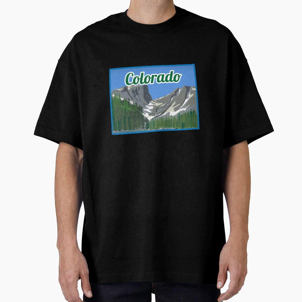 Colorado Usa State Gift T-Shirt - Minimalist Print Unisex - T-Shirt, Sweatshirt, Hoodie