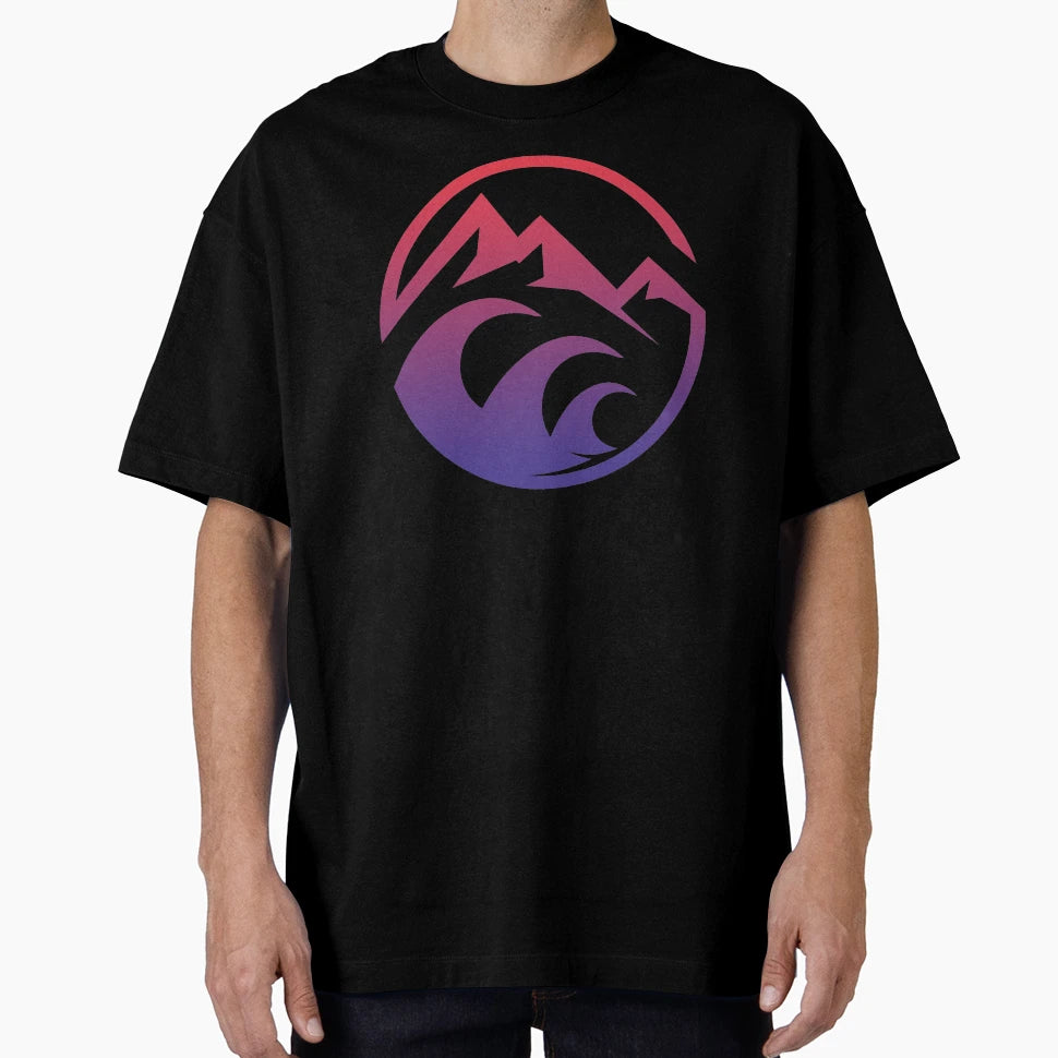 Mountain Ocean Twilight T-Shirt - Casual Everyday Wear Men Women - T-Shirt, Sweatshirt, Hoodie