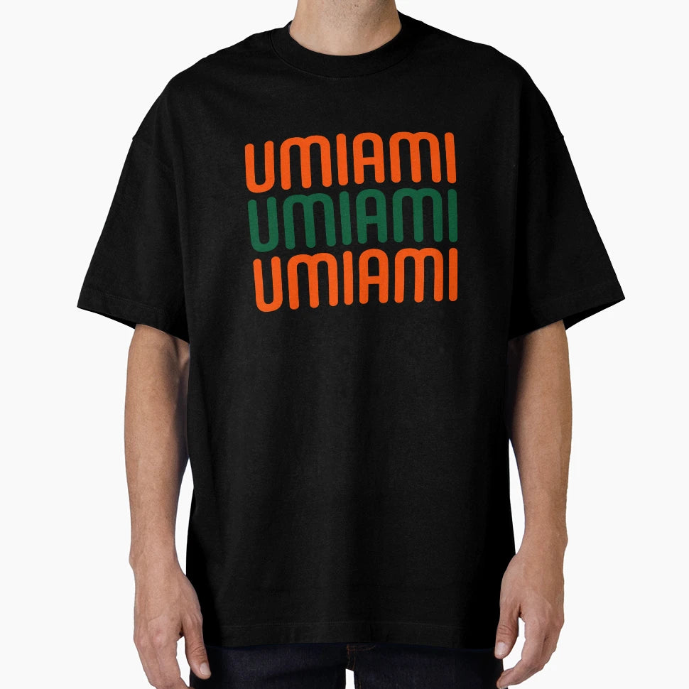 University Miami T-Shirt - Graphic Print Unisex - T-Shirt, Sweatshirt, Hoodie