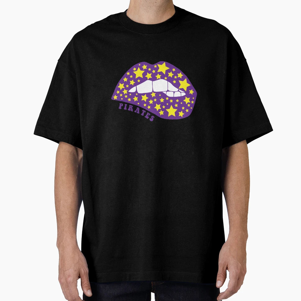 Lip Bite Pirates T-Shirt - Trendy Graphic Unisex - T-Shirt, Sweatshirt, Hoodie