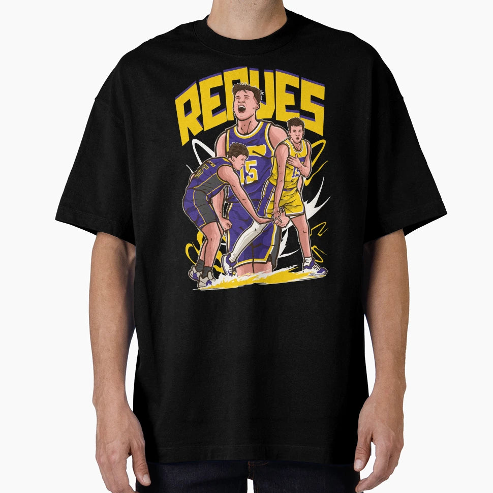 Austin Reaves Cartoon T-Shirt - Minimalist Print Men Women - T-Shirt, Sweatshirt, Hoodie