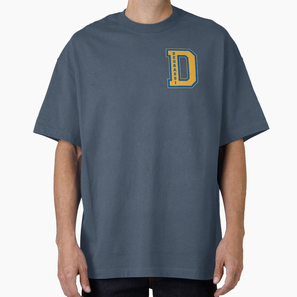 Degrassi D T-Shirt - Trendy Graphic for Adults - T-Shirt, Sweatshirt, Hoodie