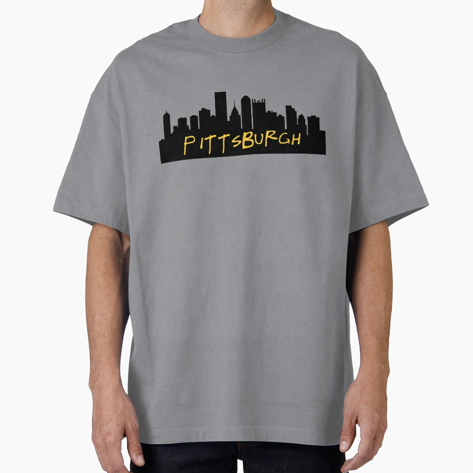 Pittsburgh Skyline T-Shirt - Trendy Graphic for Adults - T-Shirt, Sweatshirt, Hoodie