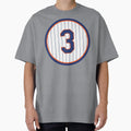 Curtis Granderson 3 Jersey Number T-Shirt - Streetwear Style Unisex - T-Shirt, Sweatshirt, Hoodie