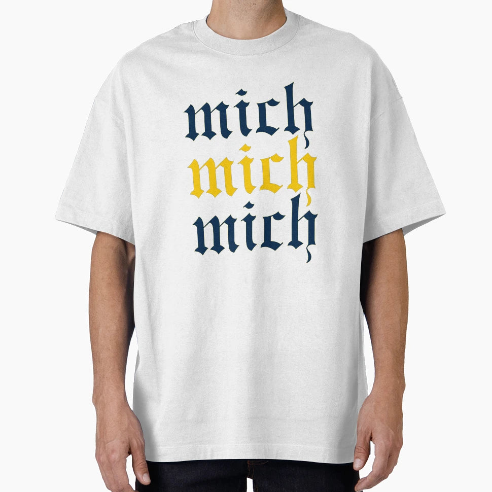 Mich Gothic T-Shirt - Graphic Print Unisex - T-Shirt, Sweatshirt, Hoodie