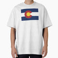 Colorado Flag T-Shirt - Unique Graphic for Adults - T-Shirt, Sweatshirt, Hoodie