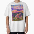 Painting Colorado Mountains Abstract T-Shirt - Custom Art Print Men Women - T-Shirt, Sweatshirt, Hoodie