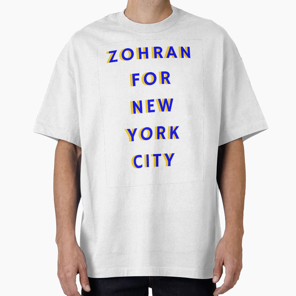 Zohran New York City T-Shirt - Graphic Print Men Women - T-Shirt, Sweatshirt, Hoodie