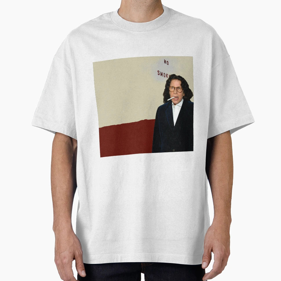 Fran Lebowitz No Smoking Drawing T-Shirt - Unique Graphic for Adults - T-Shirt, Sweatshirt, Hoodie