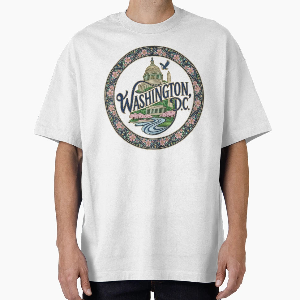 Washington D C T-Shirt - Streetwear Style Men Women - T-Shirt, Sweatshirt, Hoodie