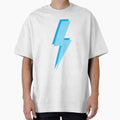 Preppy Blue Lightning Bold T-Shirt - Novelty Apparel for Adults - T-Shirt, Sweatshirt, Hoodie