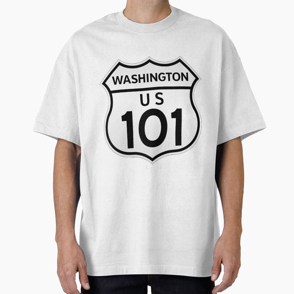 U S Route 101 Washington T-Shirt - Unique Graphic Unisex - T-Shirt, Sweatshirt, Hoodie