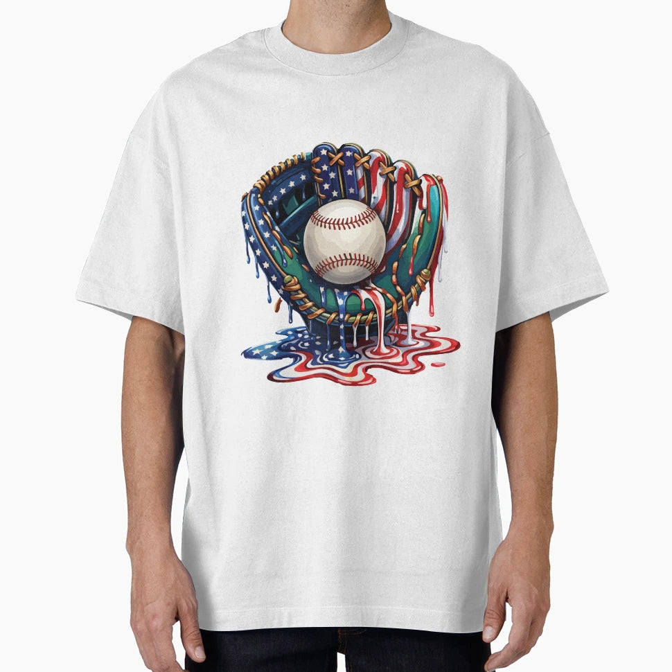 Baseball Life Drip Baseball Usa Sports T-Shirt - Fun Novelty Design Unisex - T-Shirt, Sweatshirt, Hoodie