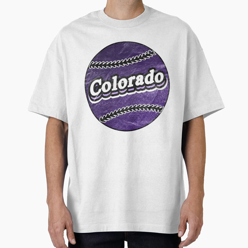 Colorado Baseball T-Shirt - Trendy Graphic for Adults - T-Shirt, Sweatshirt, Hoodie