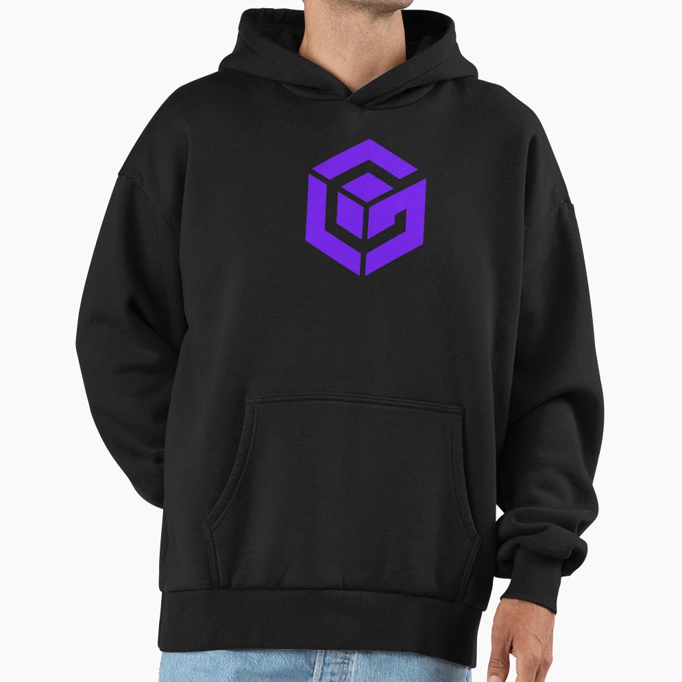 Video Game Cube Hoodie - Aesthetic Graphic for Adults - T-Shirt, Sweatshirt, Hoodie