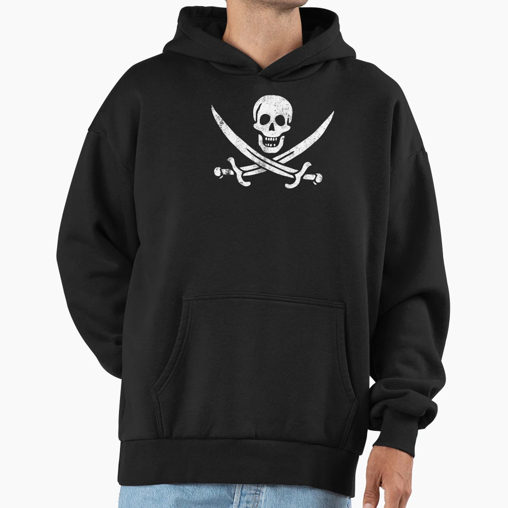 Jack Rackham Aka Calico Jack Hoodie - Graphic Print for Adults - T-Shirt, Sweatshirt, Hoodie