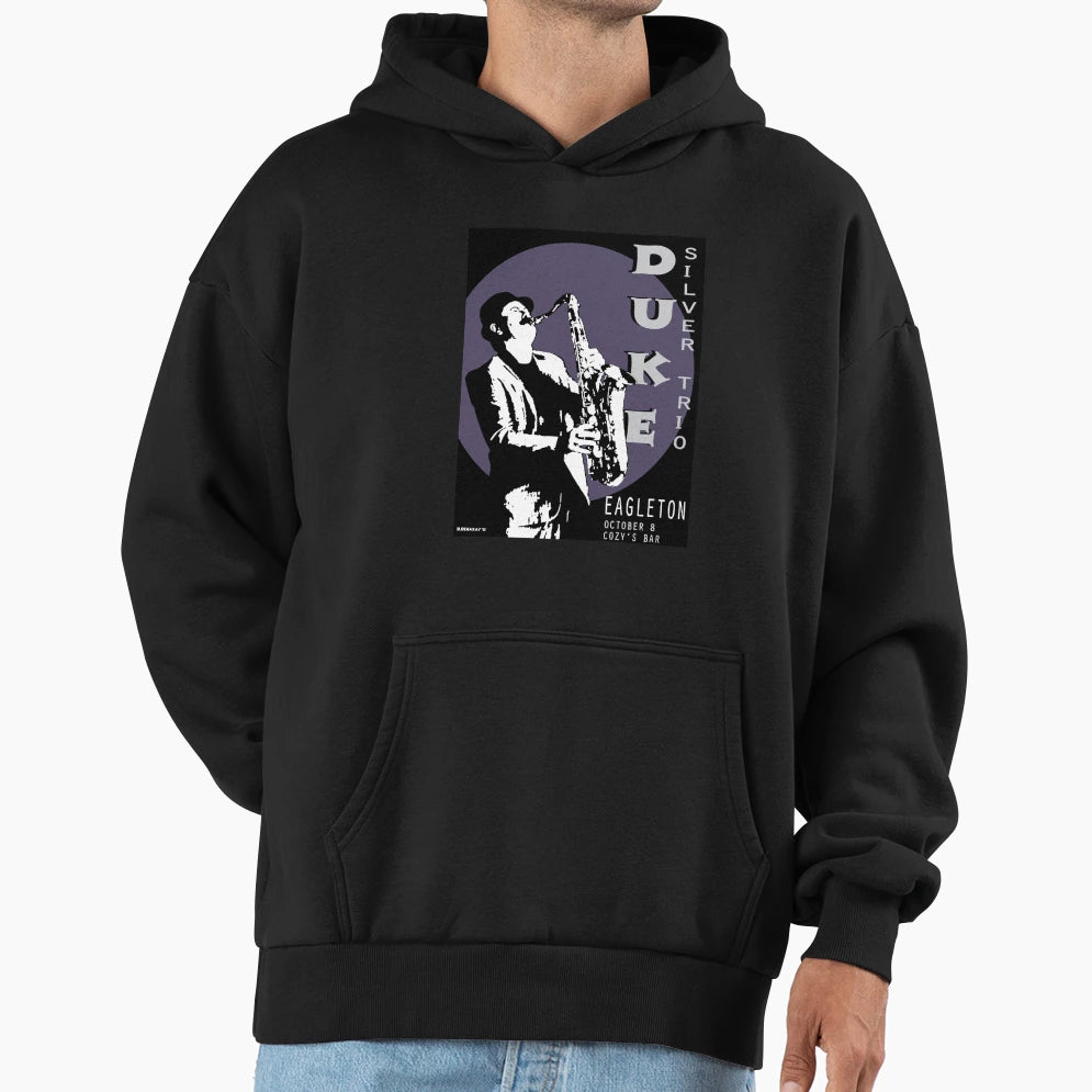 Duke Silver Live Concert Hoodie - Graphic Print for Adults - T-Shirt, Sweatshirt, Hoodie