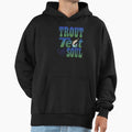 Trout Fishing Illustration Trout Hoodie - Aesthetic Graphic for Adults - T-Shirt, Sweatshirt, Hoodie