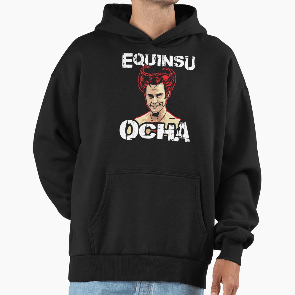 Equinsu Ocha White Devil Hoodie - Trendy Graphic for Adults - T-Shirt, Sweatshirt, Hoodie