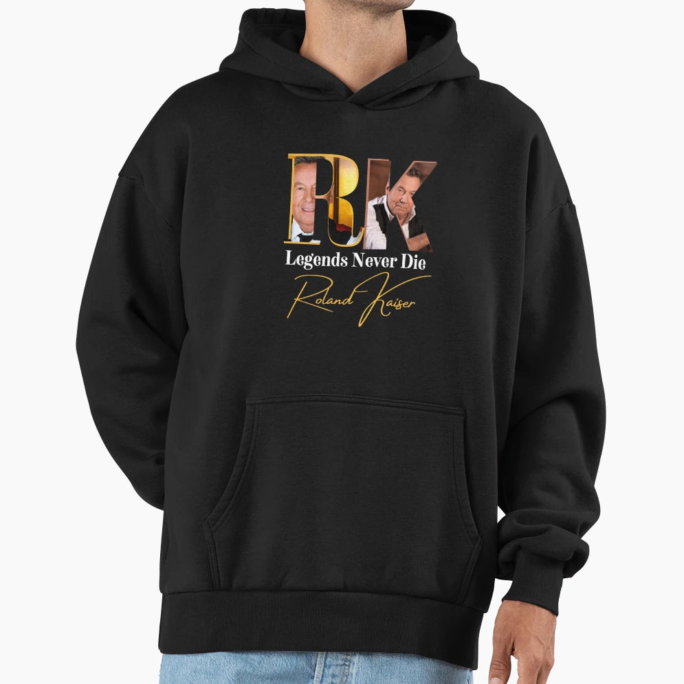 Roland Kaiser Rip Roland Kaiser Hoodie - Aesthetic Graphic Unisex - T-Shirt, Sweatshirt, Hoodie