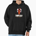 Tampa Bay Varsity Football Skull Hoodie - Streetwear Style for Adults - T-Shirt, Sweatshirt, Hoodie