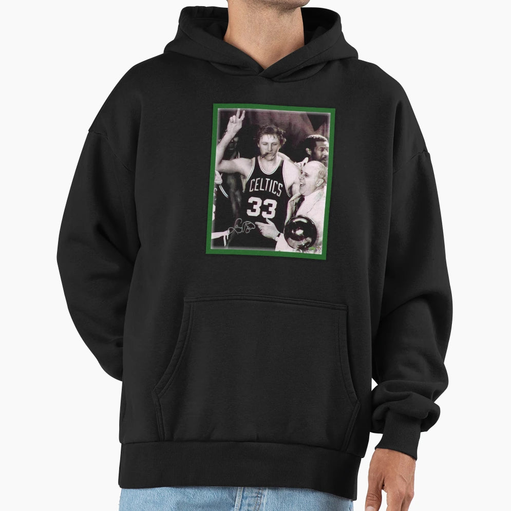 Larry Smoking Hoodie - Novelty Apparel Unisex - T-Shirt, Sweatshirt, Hoodie