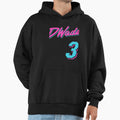 White Miami Wade Miami Vice Hoodie - Casual Everyday Wear Men Women - T-Shirt, Sweatshirt, Hoodie