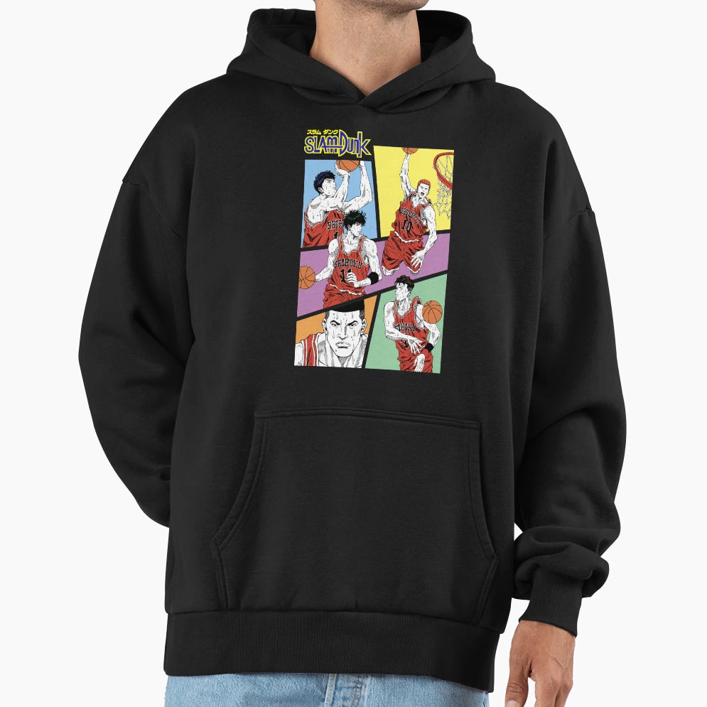 Hanamichi Sakuragi 10 Slam Dunk Hoodie - Casual Everyday Wear Men Women - T-Shirt, Sweatshirt, Hoodie
